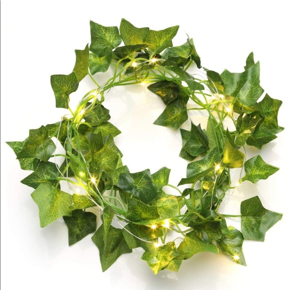 COPY - NEW 6.5ft Artificial Leaf Ivy String Lights Vine Garland Wreath Hanging - Picture 5 of 6